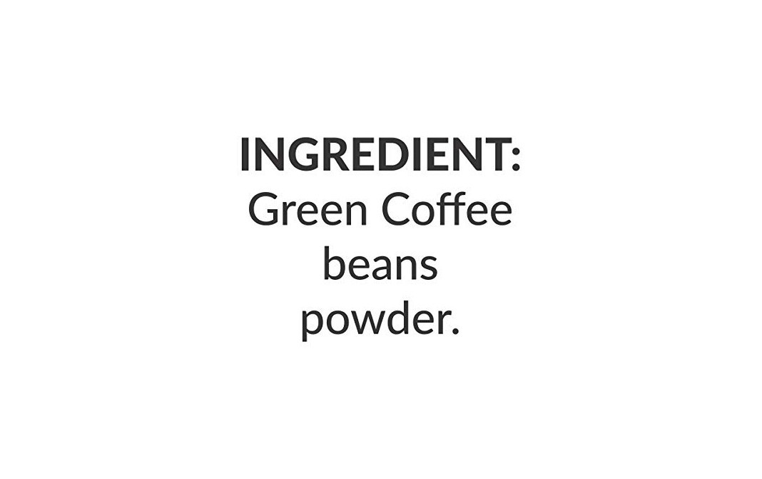 Kausmii Nature's Unroasted Arabica Beans Green Coffee Powder   Pack  100 grams